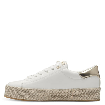 Tamaris W Essentials Lace Up White Gold