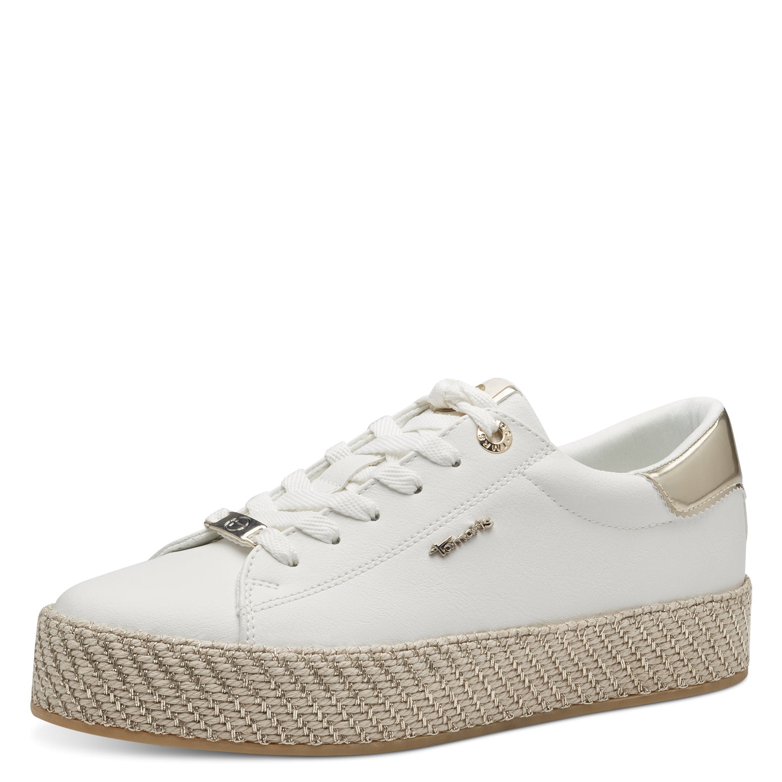 Tamaris W Essentials Lace Up White Gold