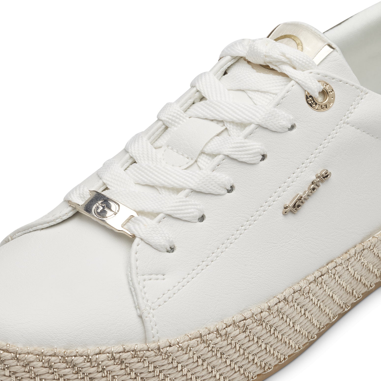 Tamaris W Essentials Lace Up White Gold