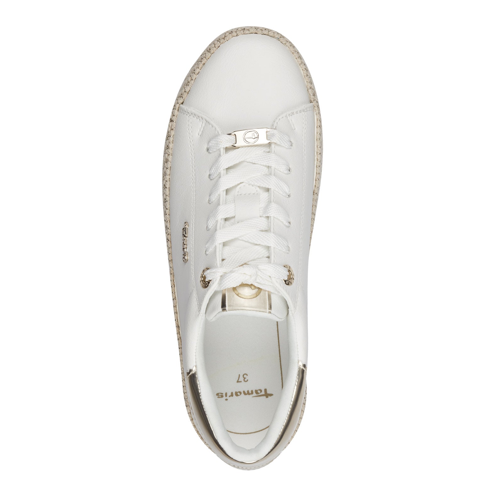 Tamaris W Essentials Lace Up White Gold