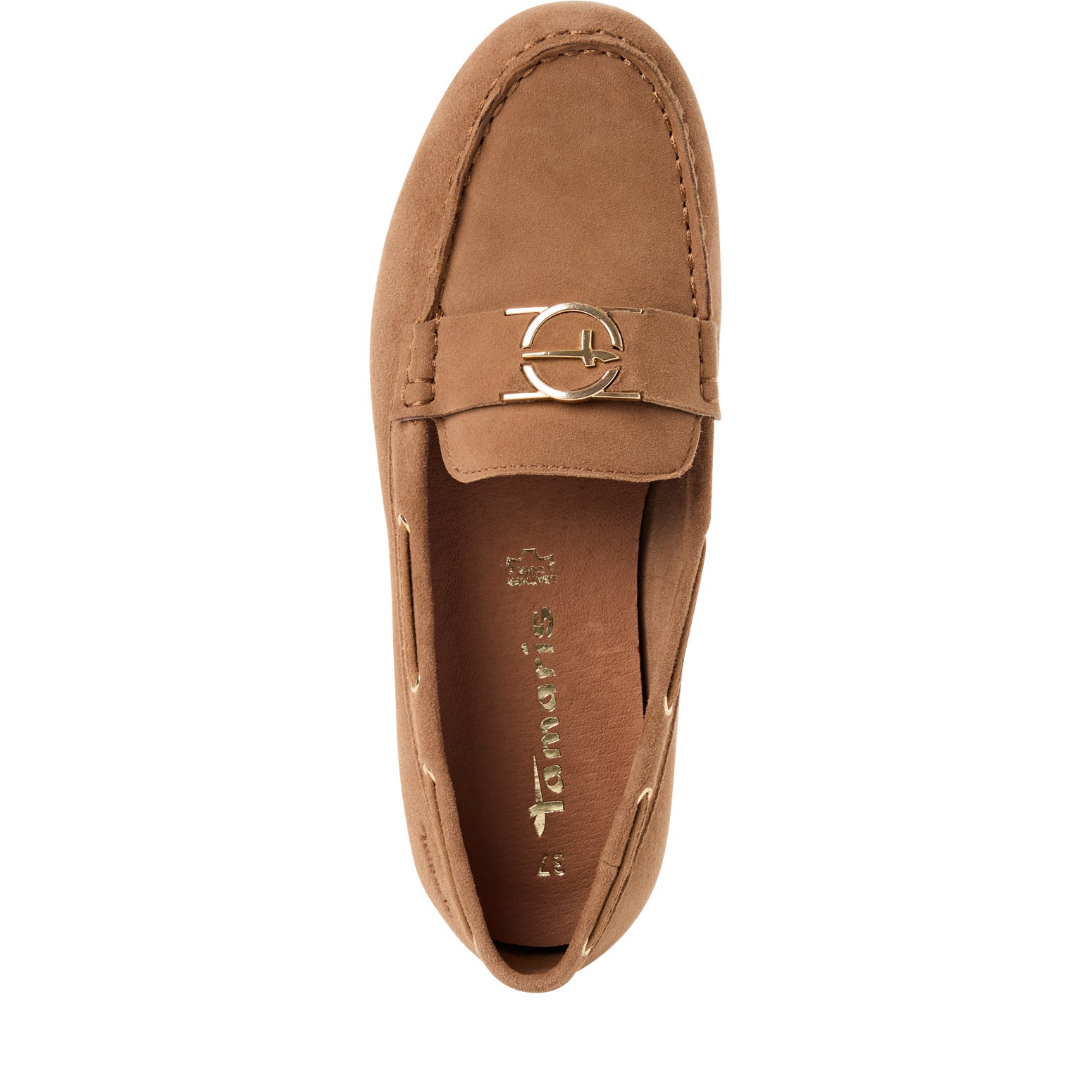 Tamaris Slip On Mokkasiner Cognac