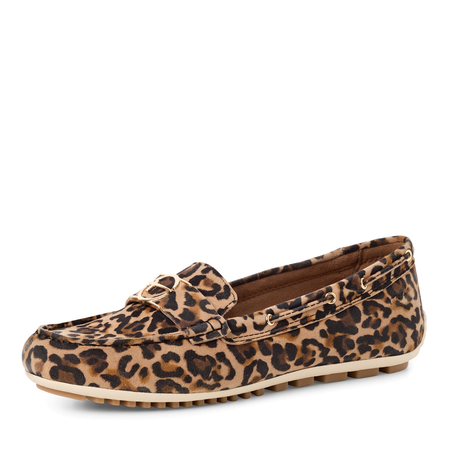 Tamaris Slip-On Mokkasiner Leopard