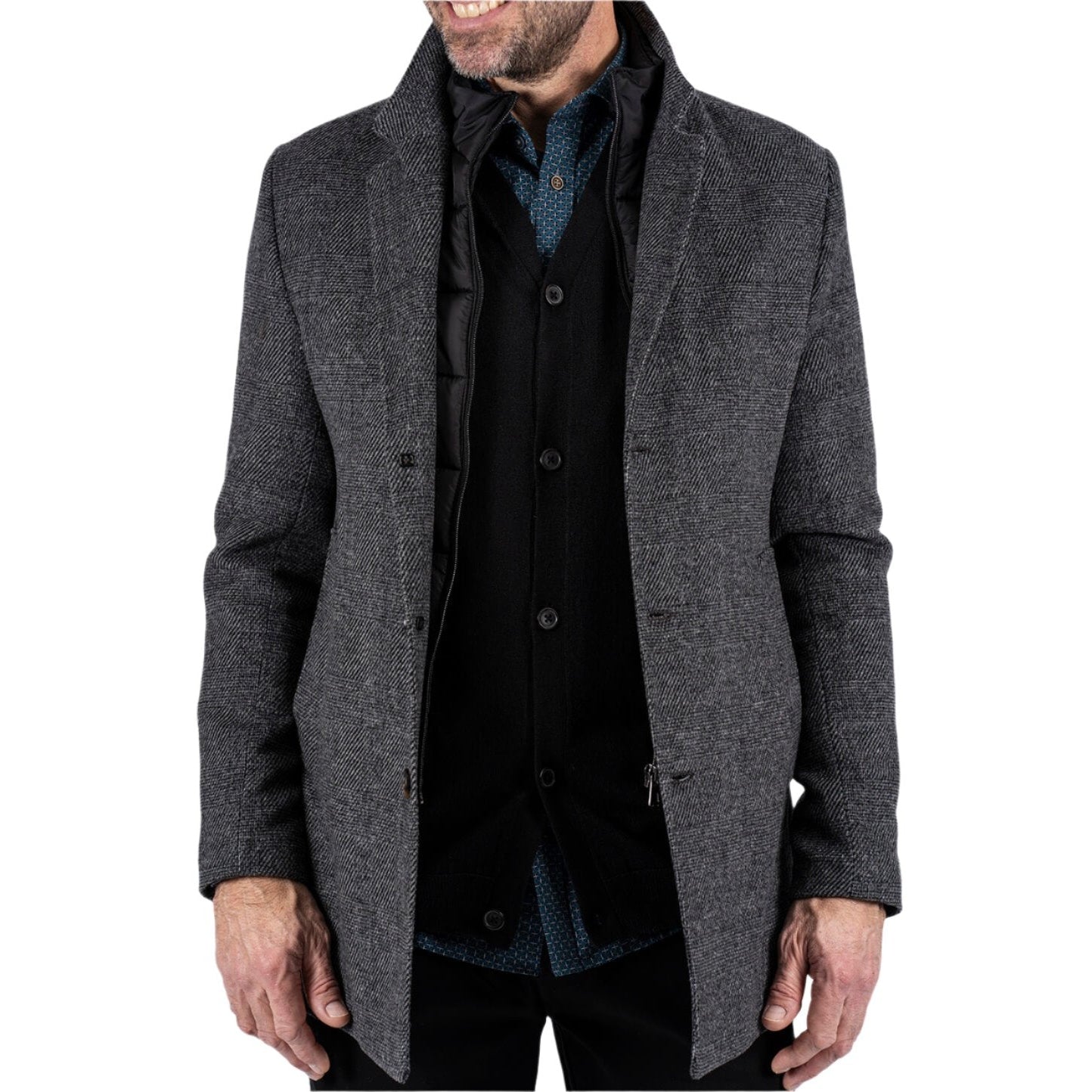 Pre End M Tower Grey Mix Jacket