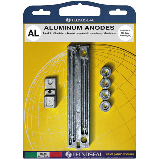 Tecnoseal alu anode kit til suzuki DF60 & 90 -140hk