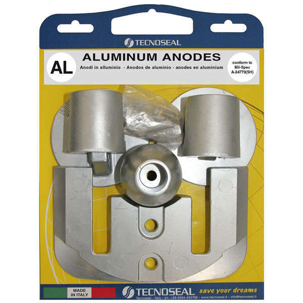 Tecnoseal alu Anode kit mercruis.bravo iii-04