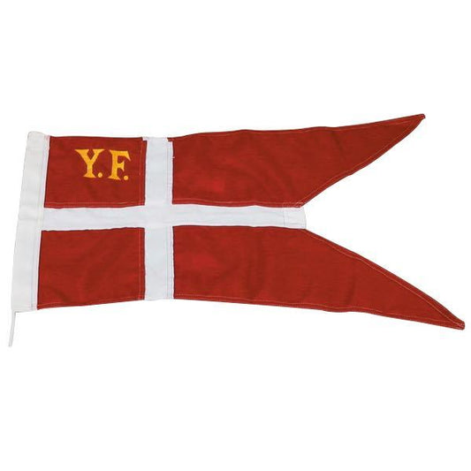 1852 Yachtflag - broderet Y-F i guld