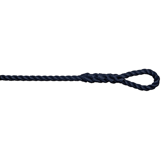 Robline Twisted fenderline 8mm fortøjning 40mm navy, 2m