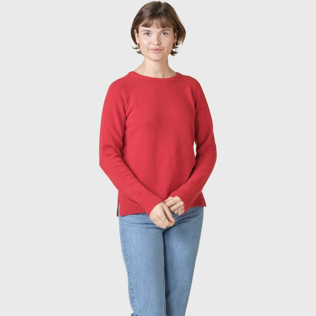 Klitmøller W Nina Knit Red