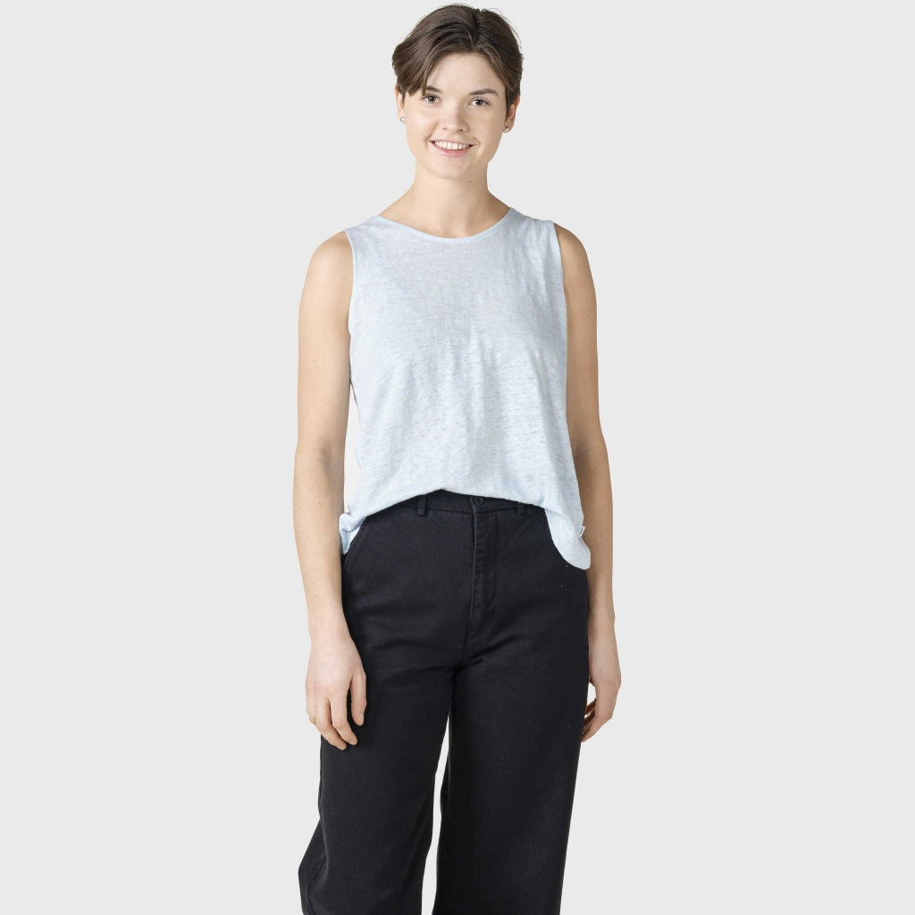 Klitmøller Collective W Dee Tank Top Light Blue