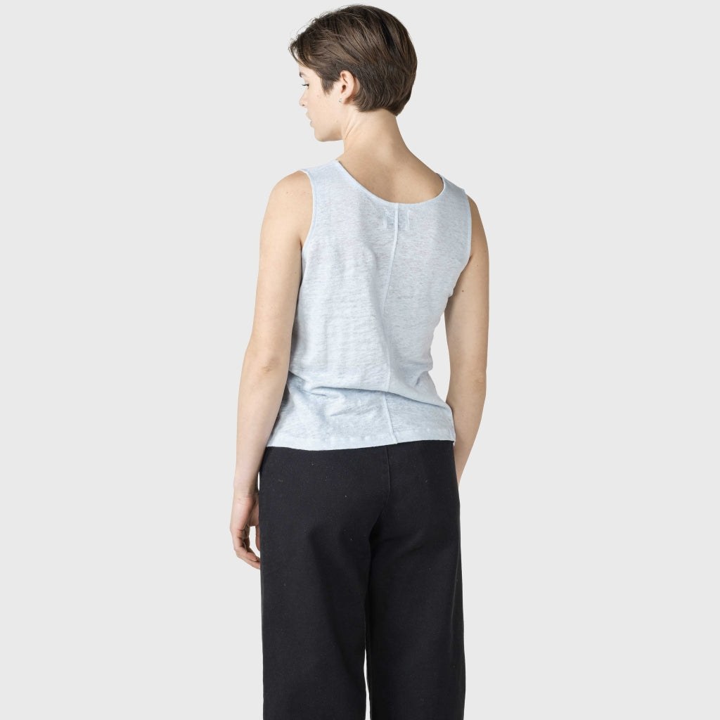 Klitmøller Collective W Dee Tank Top Light Blue