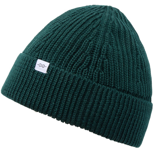 Klitmøller U Fine Short Beanie Moss Green