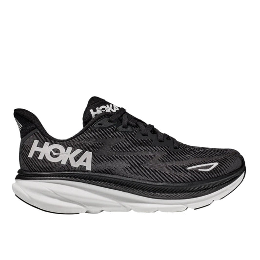 Hoka W Clifton 9 Black White