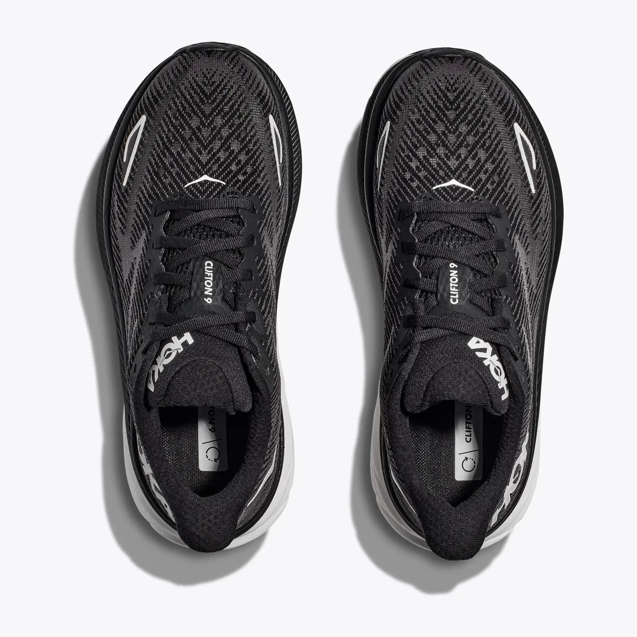 Hoka W Clifton 9 Black White