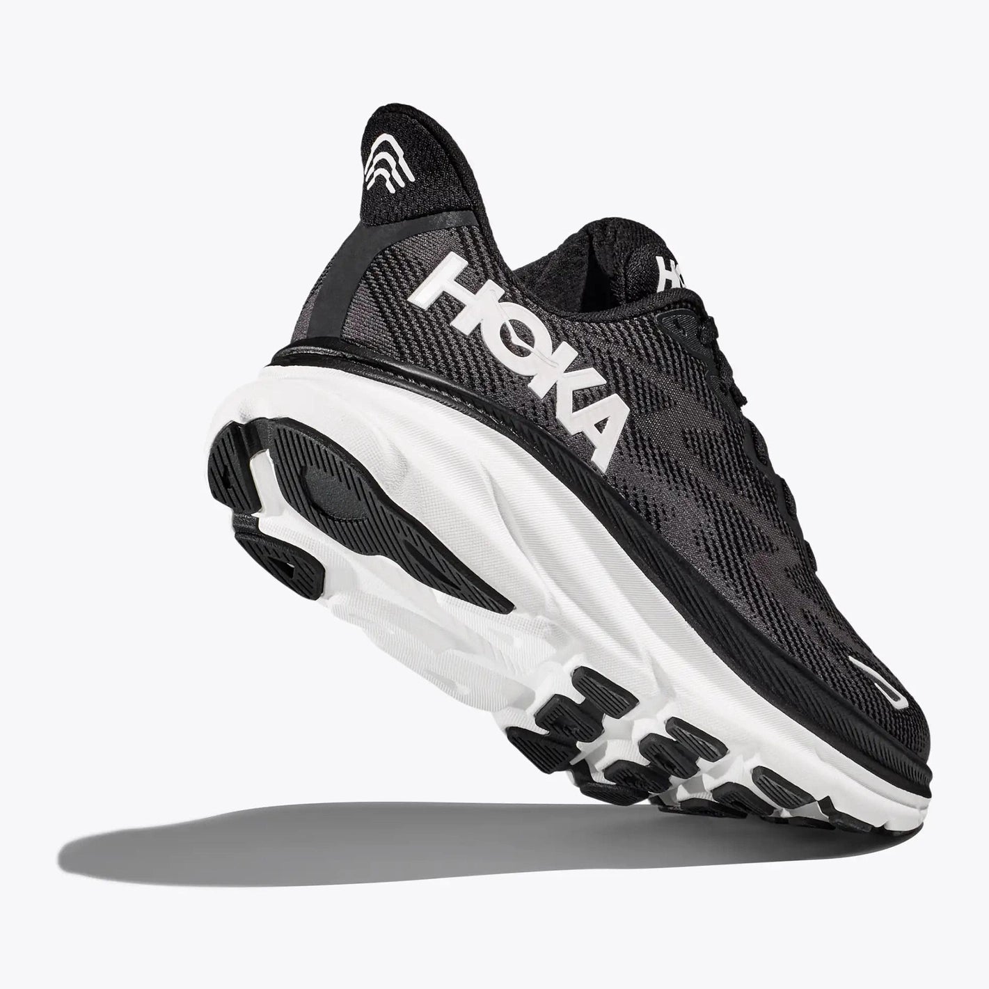 Hoka W Clifton 9 Black White