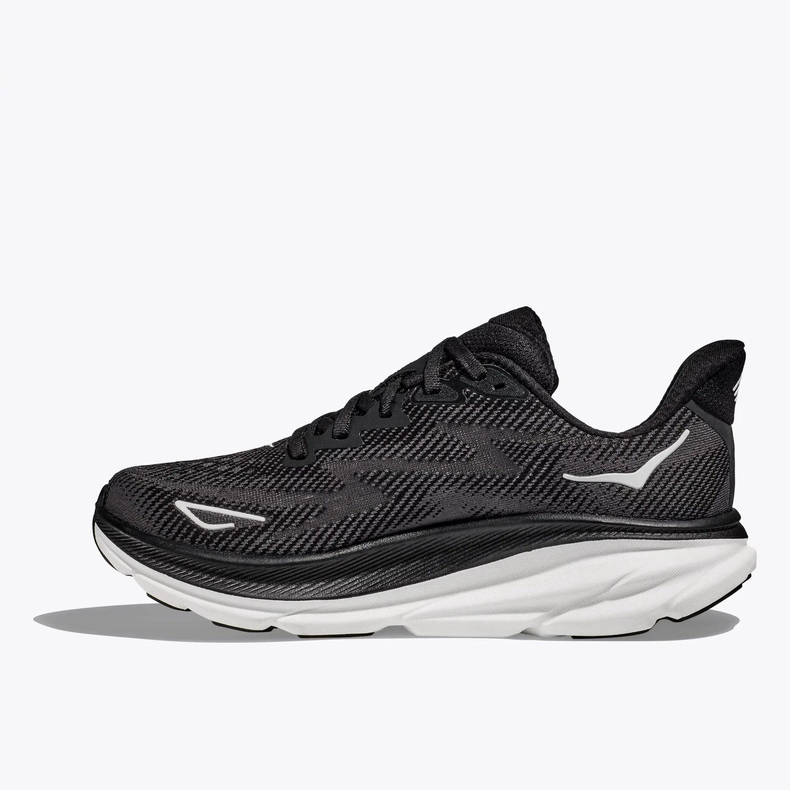 Hoka W Clifton 9 Black White