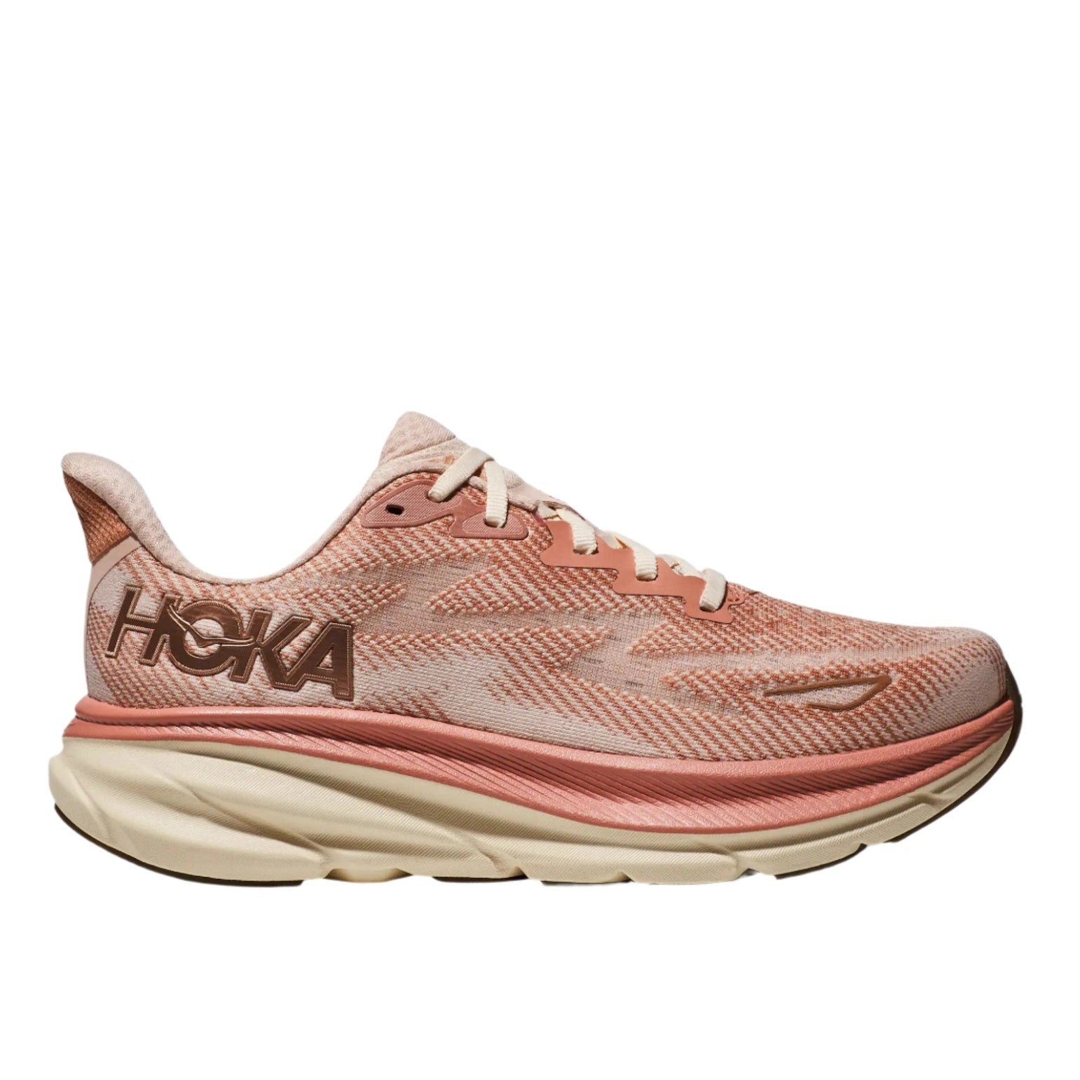 Hoka W Clifton 9 Sandstone Cream