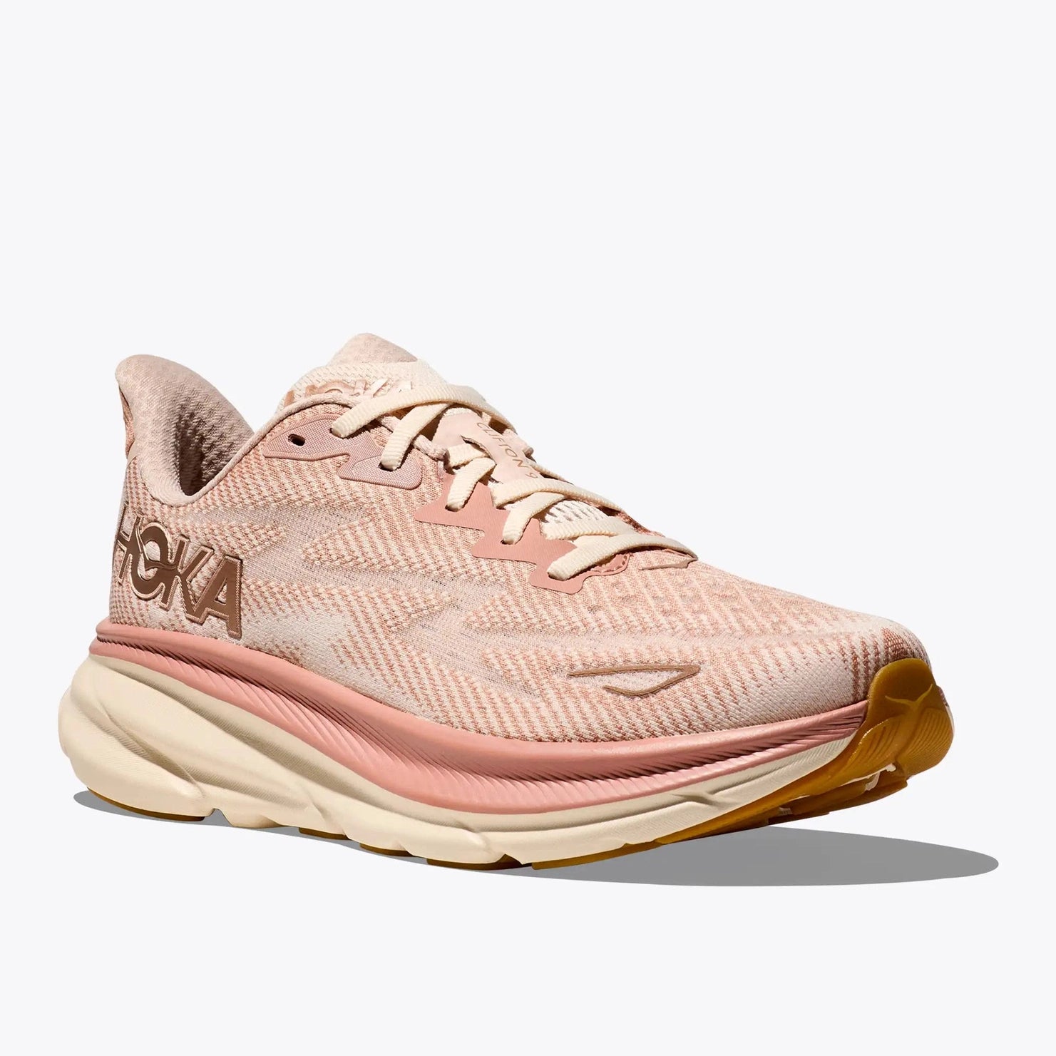 Hoka W Clifton 9 Sandstone Cream