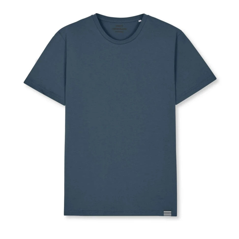 Mads Nørgaard M Organic Thor Tee Midnight Navy