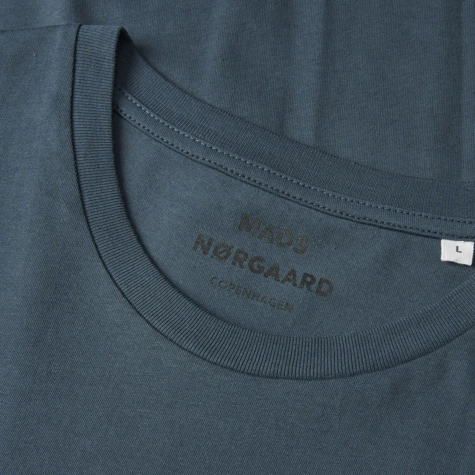 Mads Nørgaard M Organic Thor Tee Midnight Navy