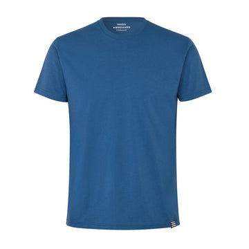 Mads Nørgaard M Organic Thor T-Shirt Estate Blue