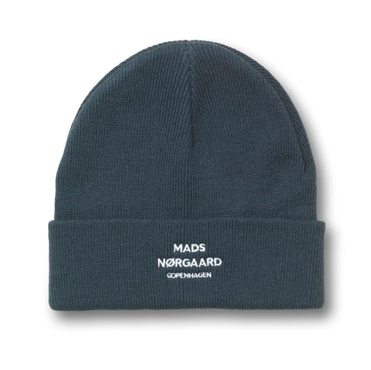 Mads Nørgaard M Isak Logo Ambas Beanie Midnight Navy OS