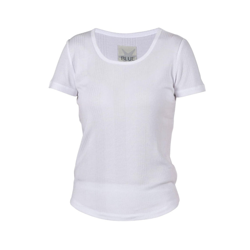 Blue Sportswear Dodo Rib Tee White