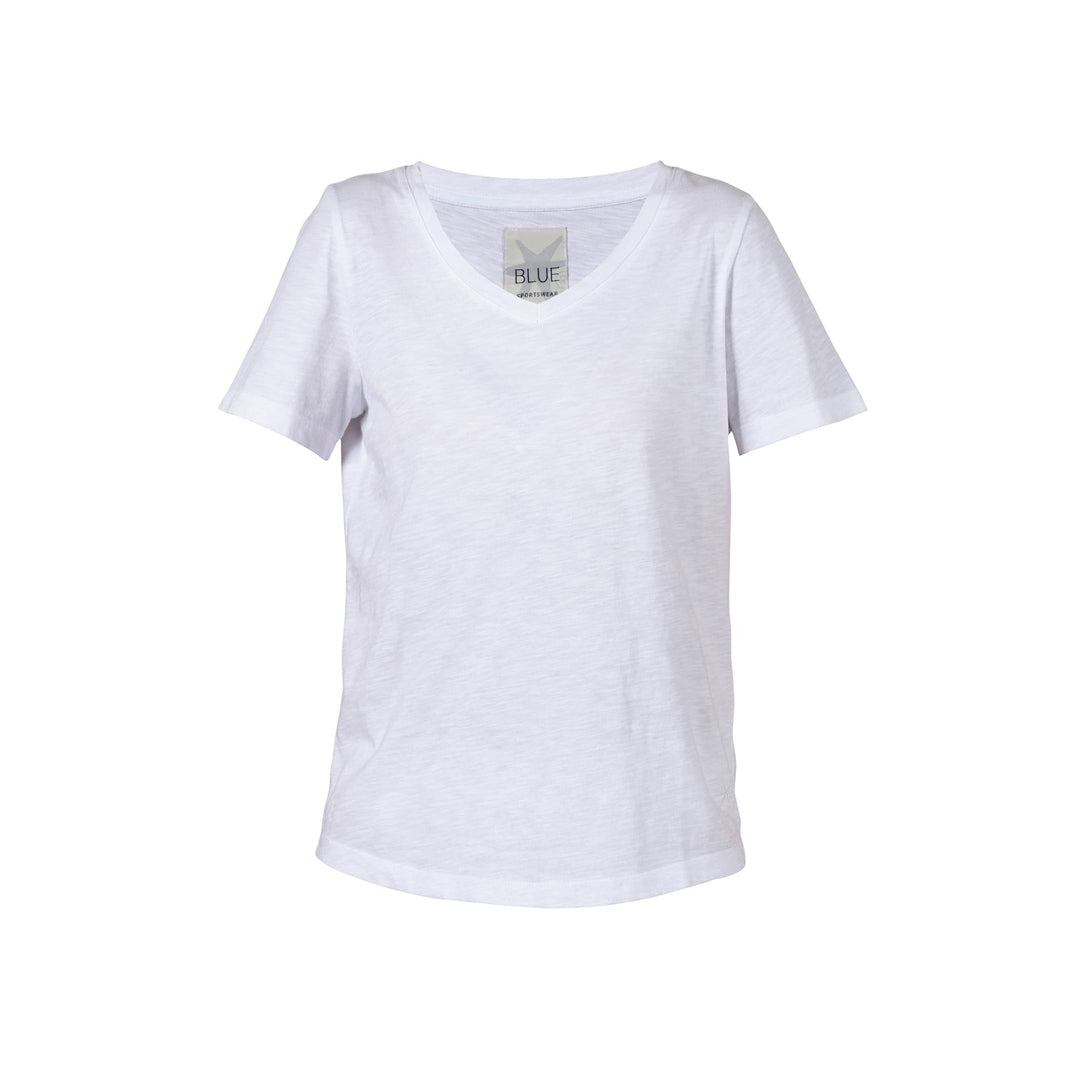 Blue Sportswear Andrea Flamé Tee White