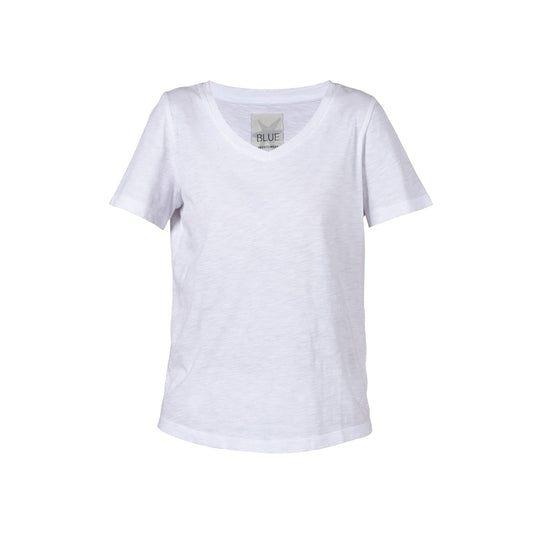 Blue Sportswear Andrea Flamé Tee White