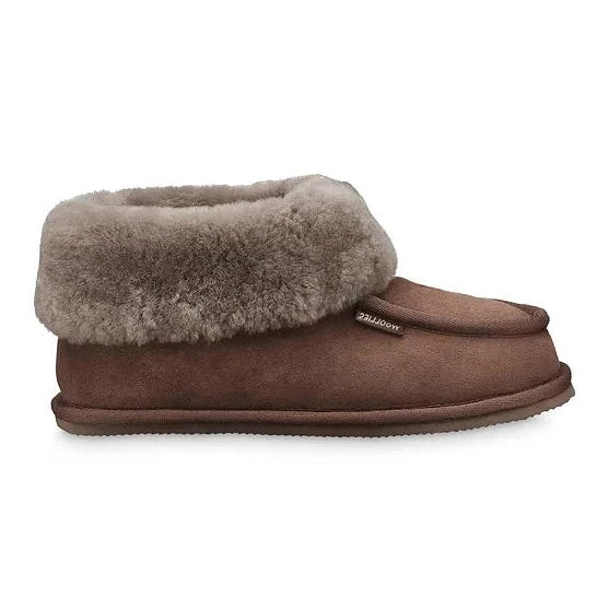 Woollies U Classico Suede Hjemmesko Stone