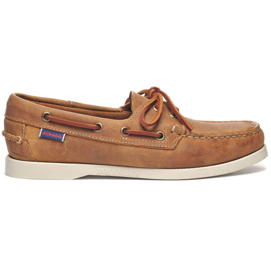 Sebago W Docksides Crazy H W 912 Sejlersko - Brown Tan