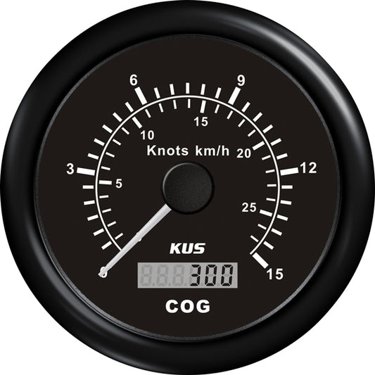 KUS GPS speed 0-15knob, sort