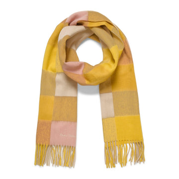 Part Two W Kitha Scarf Ceylon Yellow Check