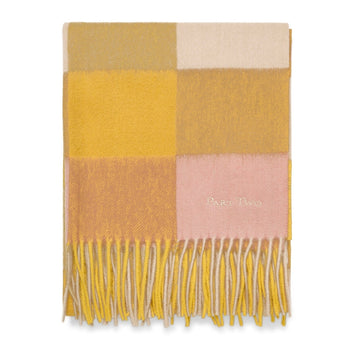 Part Two W Kitha Scarf Ceylon Yellow Check