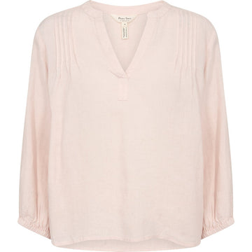 Part Two NyaraPW BL Bluse Mauve Chalk