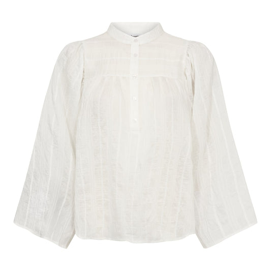 Co'couture W Bella Wing Blouse White