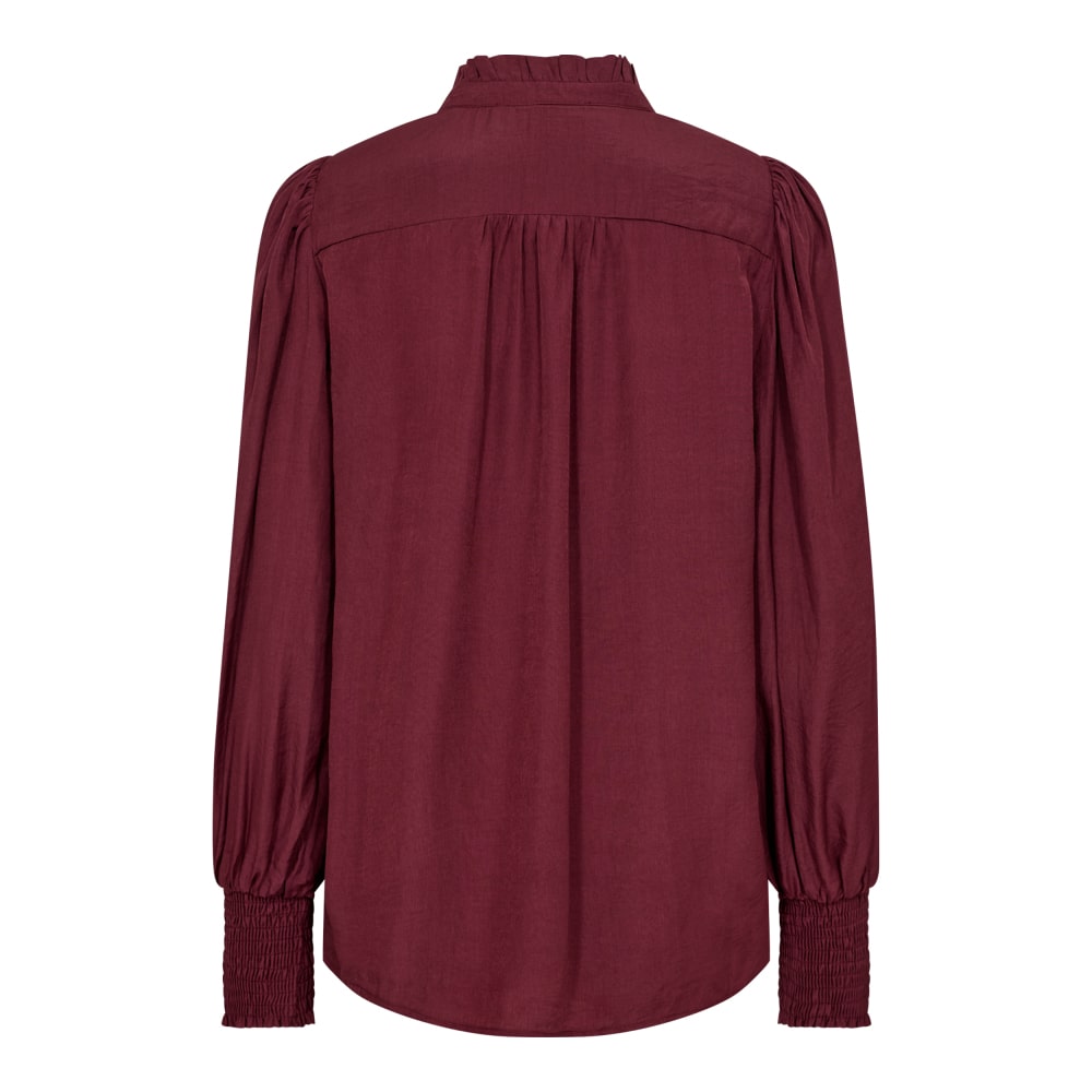 Co'couture W AilaCC Petra V-shirt Burgundy