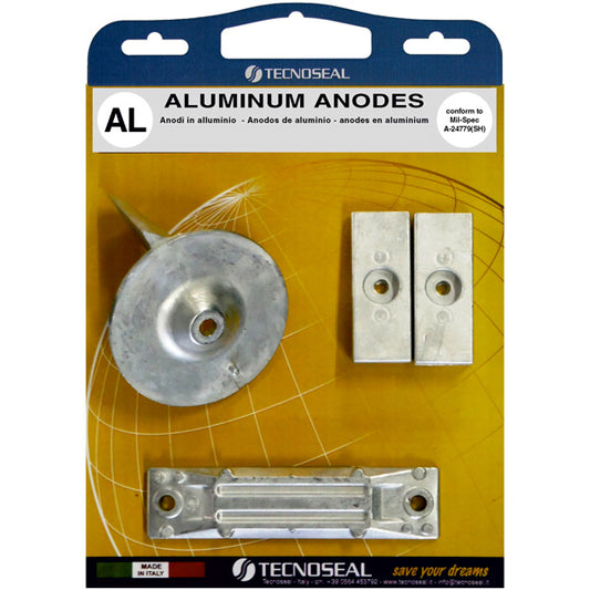 Tecnoseal Alu anode kit til honda 40hk & 50hk