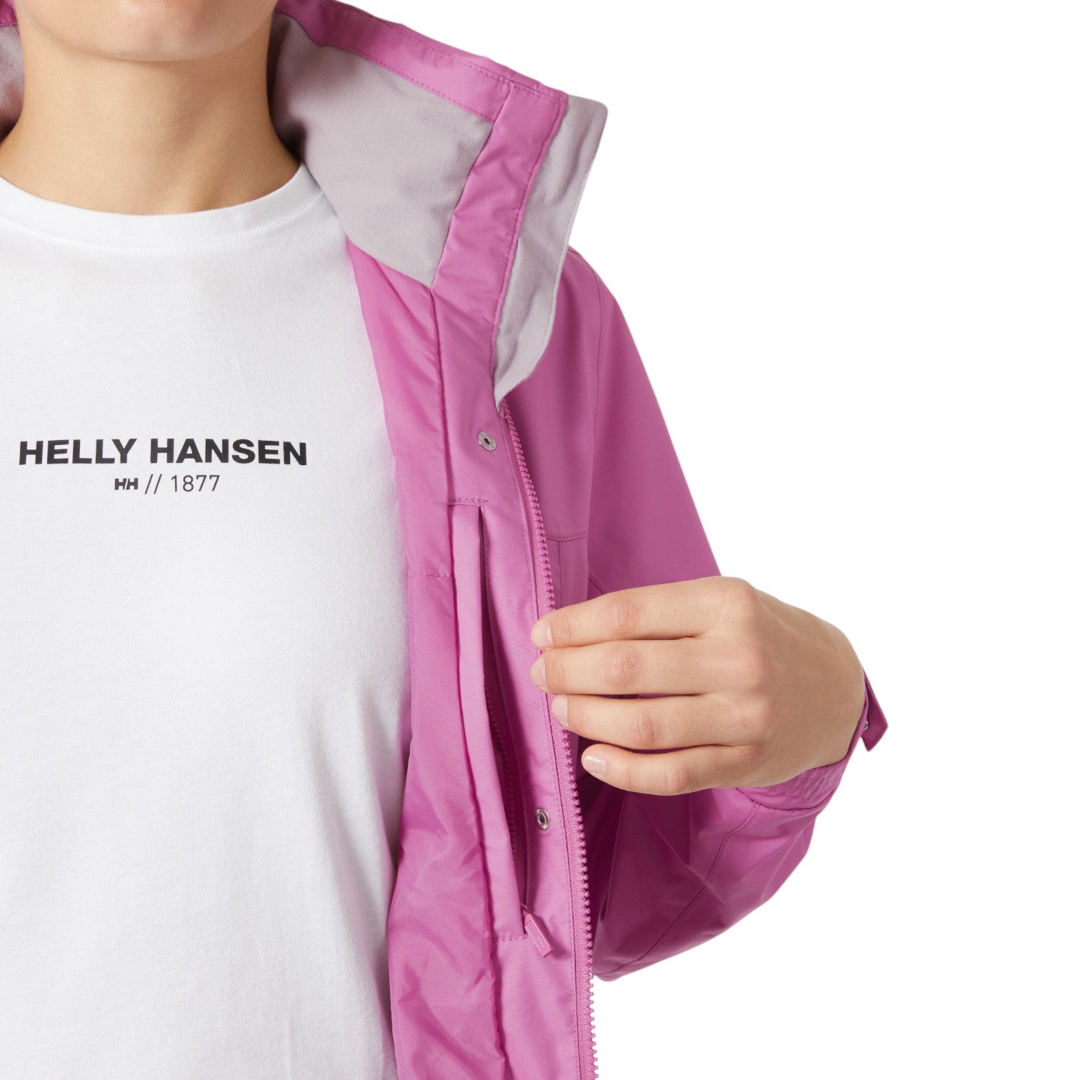 Helly Hansen W Aden Jakke Pink