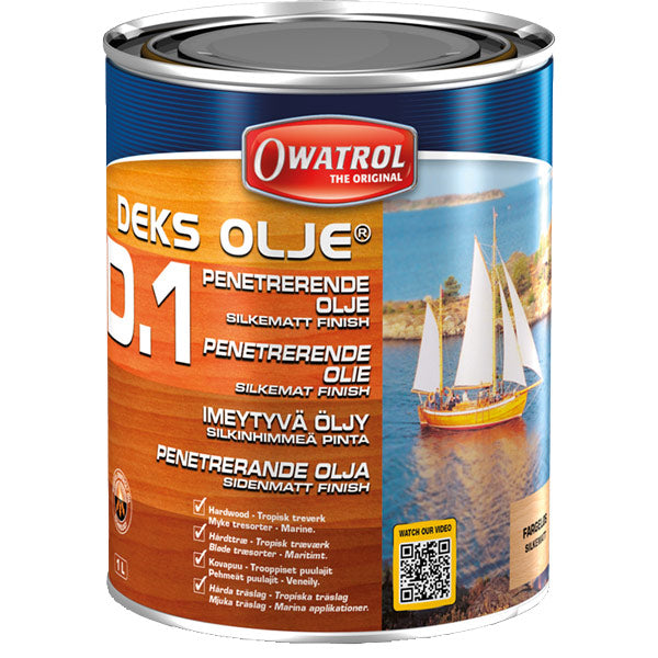 Owatrol dækolie D1, 2.5L