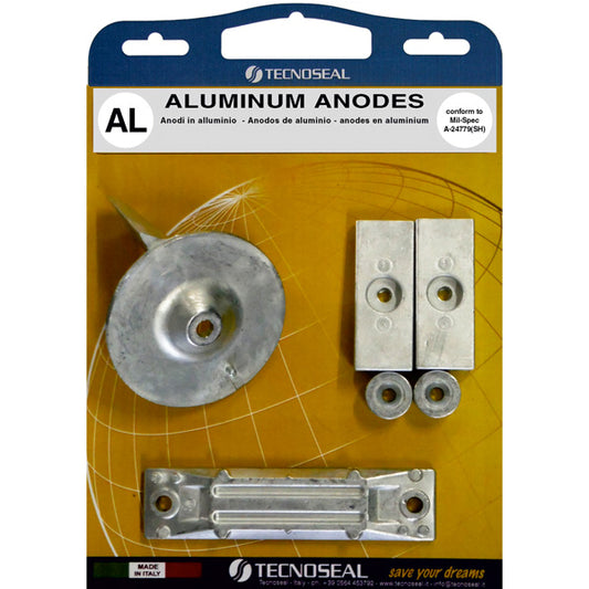 Tecnoseal Alu anode kit til honda 40c hk & 50c hk