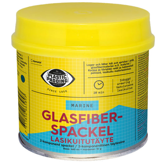 Plastic Padding Glasfiberspartel, 460ml