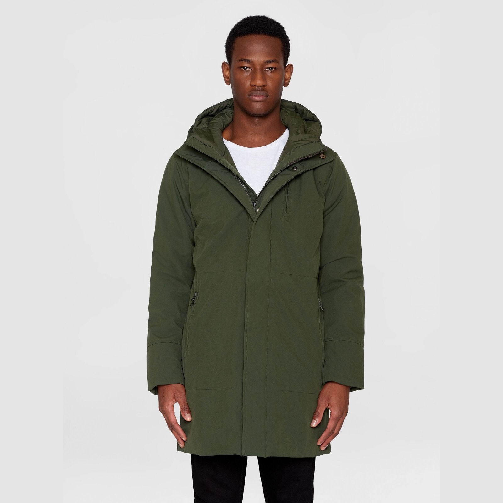 Knowledge Cotton Apparel M Climate Shell Jacket Forrest Night