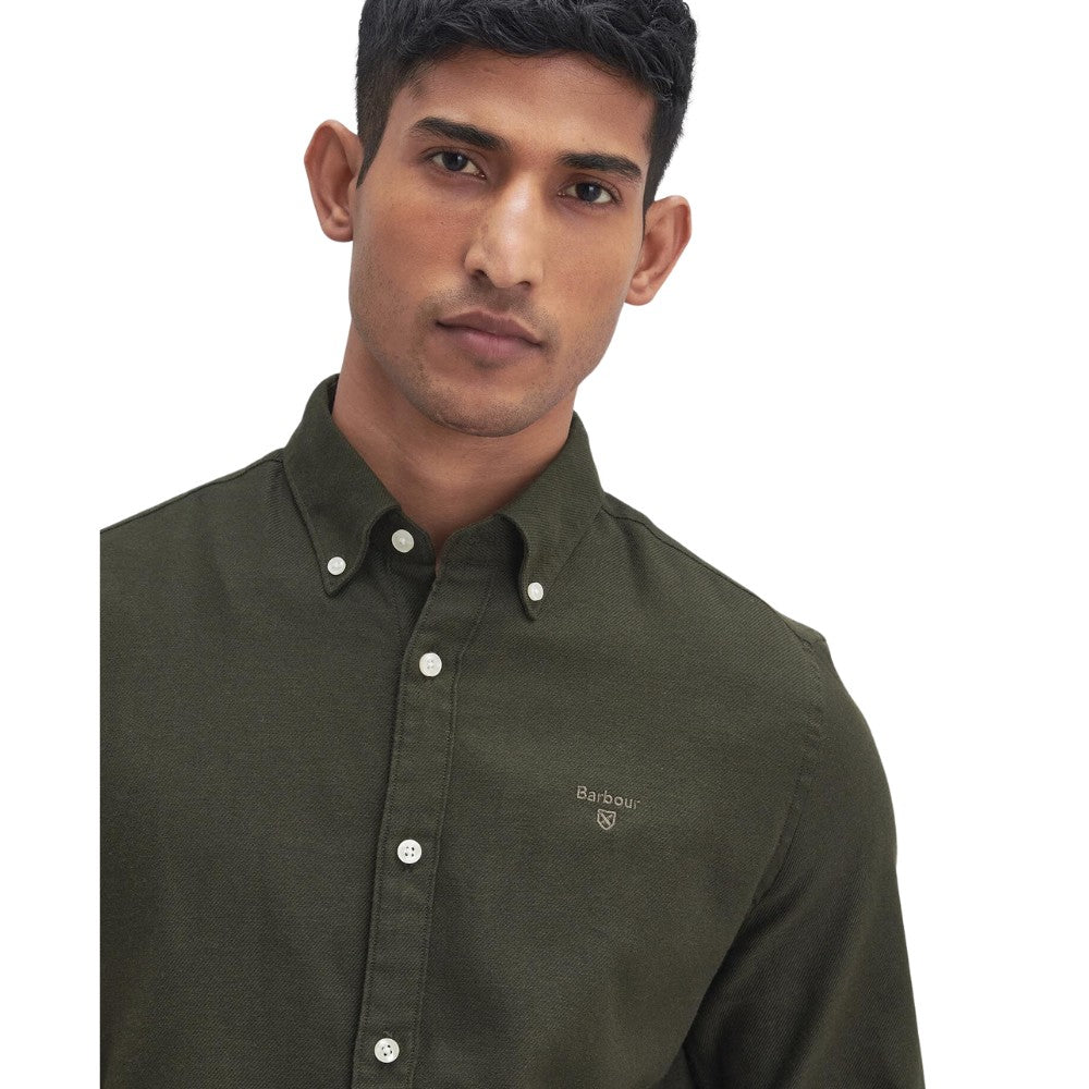 Barbour M Twillbridge Tailored Shirt Forest