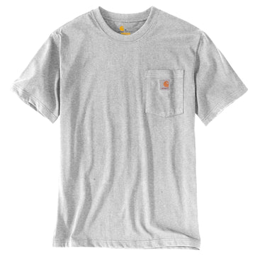 Carhartt U K87 Pocket SS T-Shirt Heather Grey