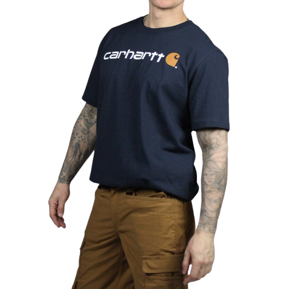 Carhartt U Relaxed Fit Heavyweight Shortsleeve Logo Graphic T-Shirt