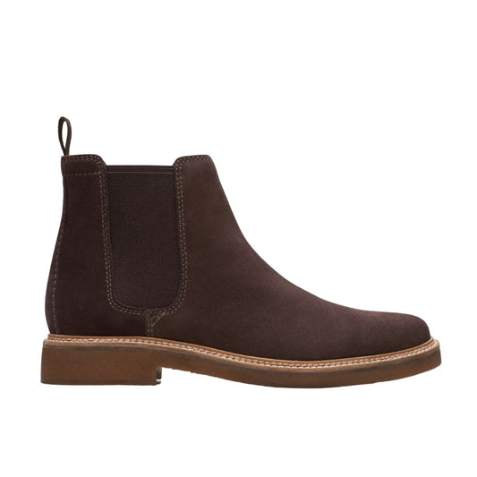 Clarks M Clarkdale Easy G Dark Brown Suede