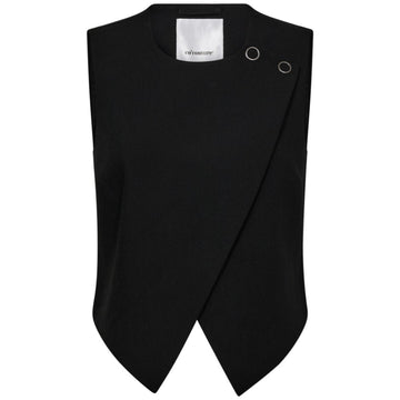 Co´Couture W Vola Wrap Vest Black