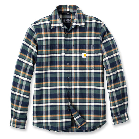 Carhartt M Rugged Flex Fit Midweight Flannel LS Plaid Shirt