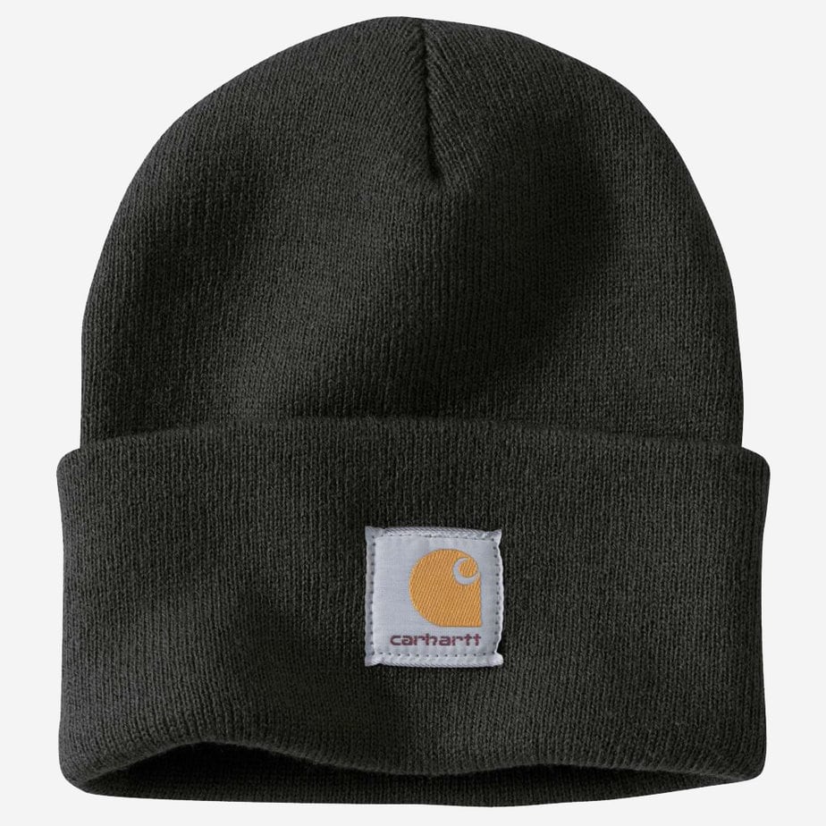 Carhartt A18 Knit Cuffed Beanie Black