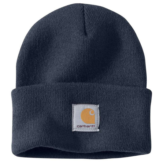 Carhartt A18 Knit Cuffed Beanie Navy